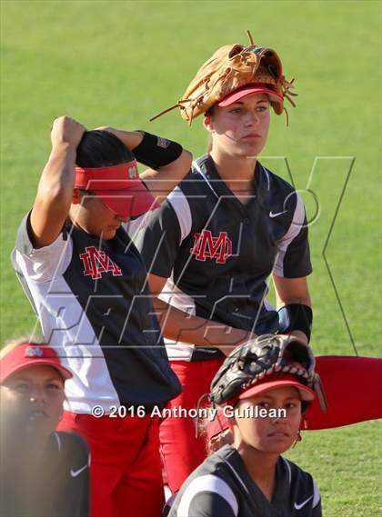 Thumbnail 3 in Mater Dei vs. Orange Lutheran (CIF SS Div 1 Final) photogallery.