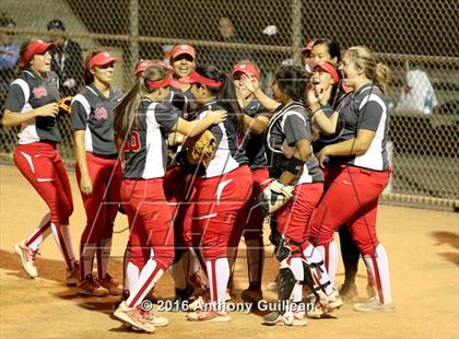 Thumbnail 2 in Mater Dei vs. Orange Lutheran (CIF SS Div 1 Final) photogallery.