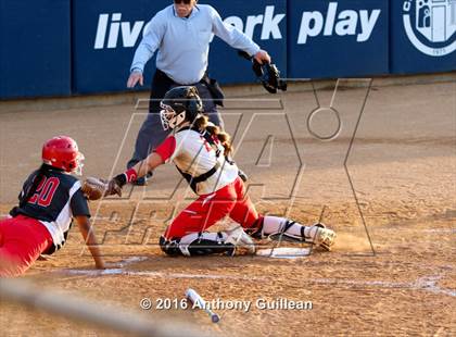 Thumbnail 2 in Mater Dei vs. Orange Lutheran (CIF SS Div 1 Final) photogallery.