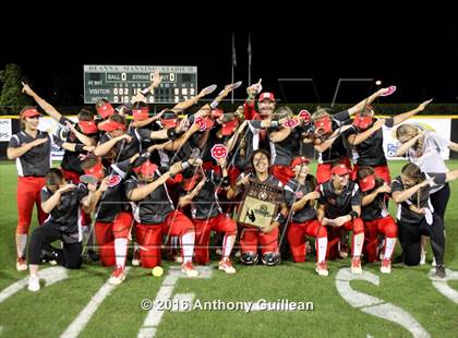 Thumbnail 3 in Mater Dei vs. Orange Lutheran (CIF SS Div 1 Final) photogallery.