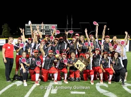 Thumbnail 2 in Mater Dei vs. Orange Lutheran (CIF SS Div 1 Final) photogallery.