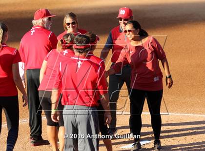 Thumbnail 2 in Mater Dei vs. Orange Lutheran (CIF SS Div 1 Final) photogallery.