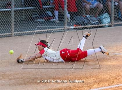 Thumbnail 2 in Mater Dei vs. Orange Lutheran (CIF SS Div 1 Final) photogallery.