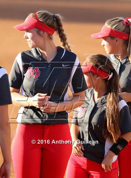 Thumbnail 1 in Mater Dei vs. Orange Lutheran (CIF SS Div 1 Final) photogallery.