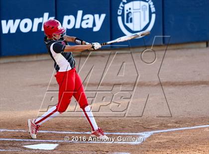 Thumbnail 1 in Mater Dei vs. Orange Lutheran (CIF SS Div 1 Final) photogallery.
