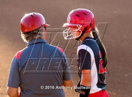 Thumbnail 3 in Mater Dei vs. Orange Lutheran (CIF SS Div 1 Final) photogallery.