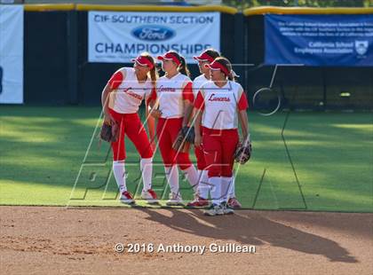 Thumbnail 2 in Mater Dei vs. Orange Lutheran (CIF SS Div 1 Final) photogallery.
