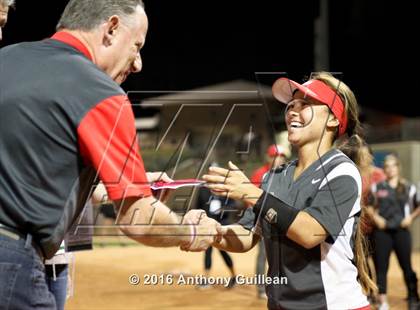 Thumbnail 2 in Mater Dei vs. Orange Lutheran (CIF SS Div 1 Final) photogallery.