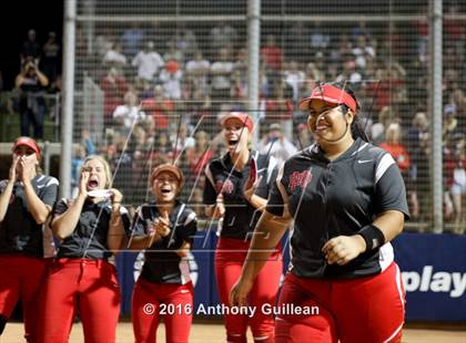 Thumbnail 2 in Mater Dei vs. Orange Lutheran (CIF SS Div 1 Final) photogallery.