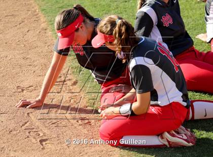 Thumbnail 1 in Mater Dei vs. Orange Lutheran (CIF SS Div 1 Final) photogallery.