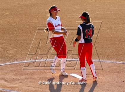 Thumbnail 3 in Mater Dei vs. Orange Lutheran (CIF SS Div 1 Final) photogallery.