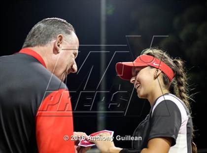Thumbnail 2 in Mater Dei vs. Orange Lutheran (CIF SS Div 1 Final) photogallery.