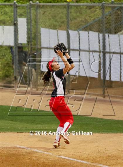 Thumbnail 2 in Mater Dei vs. Orange Lutheran (CIF SS Div 1 Final) photogallery.