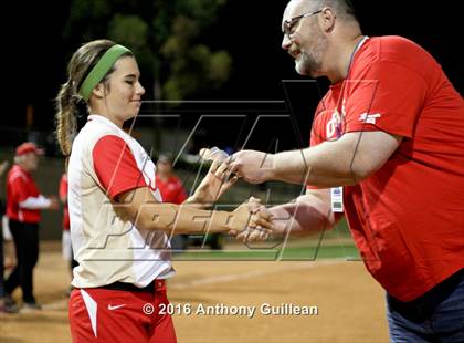 Thumbnail 1 in Mater Dei vs. Orange Lutheran (CIF SS Div 1 Final) photogallery.