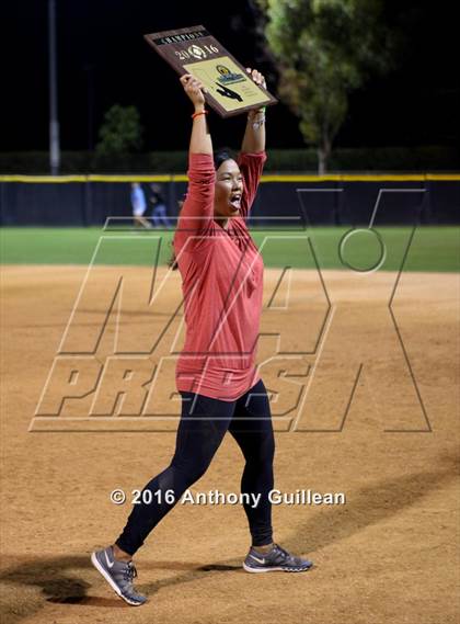 Thumbnail 1 in Mater Dei vs. Orange Lutheran (CIF SS Div 1 Final) photogallery.