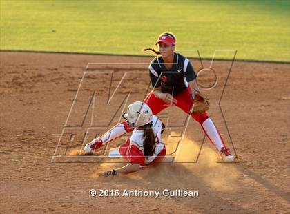 Thumbnail 3 in Mater Dei vs. Orange Lutheran (CIF SS Div 1 Final) photogallery.