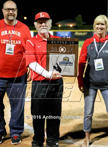 Thumbnail 2 in Mater Dei vs. Orange Lutheran (CIF SS Div 1 Final) photogallery.