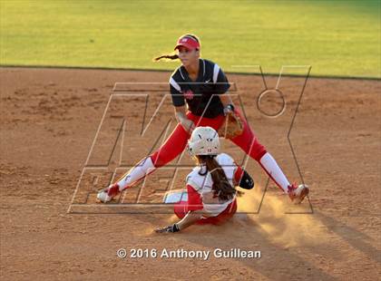 Thumbnail 2 in Mater Dei vs. Orange Lutheran (CIF SS Div 1 Final) photogallery.