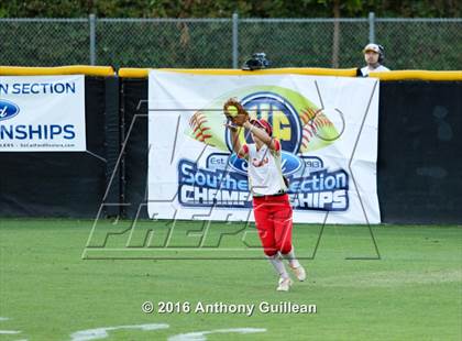 Thumbnail 3 in Mater Dei vs. Orange Lutheran (CIF SS Div 1 Final) photogallery.