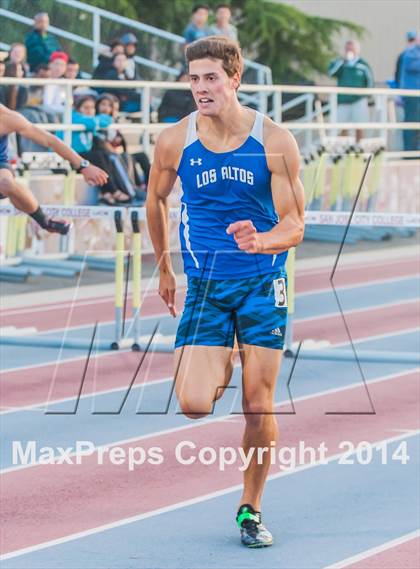 Thumbnail 2 in CIF CCS Masters Track and Field (Boys Track Events) photogallery.