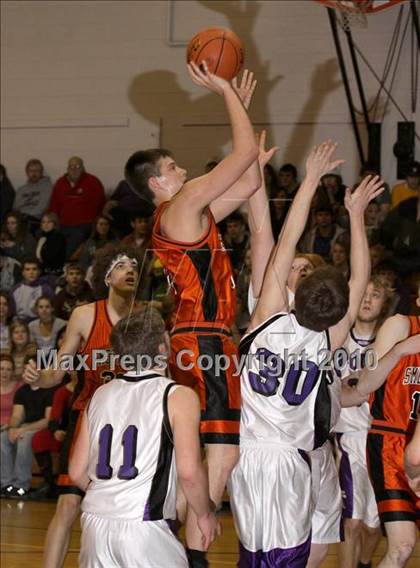 Thumbnail 1 in Smethport @ Coudersport (District 9 Class A Playoffs) photogallery.