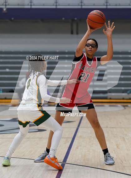 Thumbnail 1 in Indianapolis Crispus Attucks vs. Bolingbrook (Sneakers for Santa Shootout) photogallery.