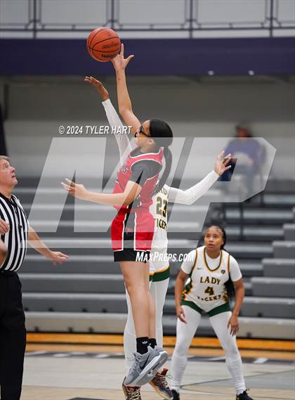 Thumbnail 3 in Indianapolis Crispus Attucks vs. Bolingbrook (Sneakers for Santa Shootout) photogallery.
