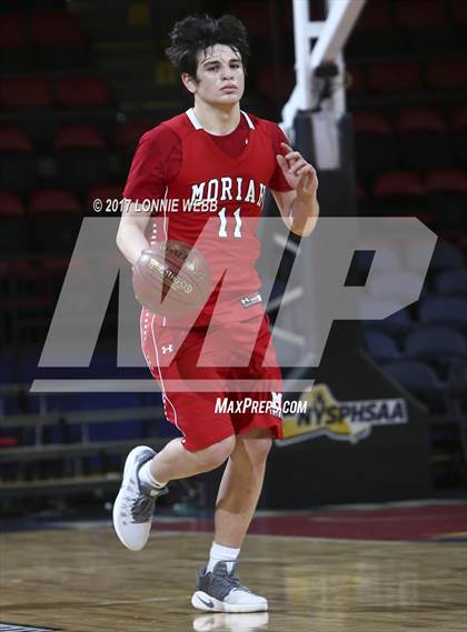 Thumbnail 3 in Franklinville vs Moriah (NYSPHSAA Class D Semifinal) photogallery.