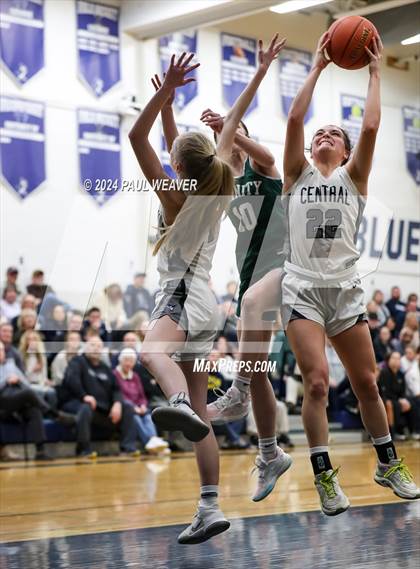 Thumbnail 2 in Central Columbia vs. Trinity (PIAA 4A First Round Playoff) photogallery.