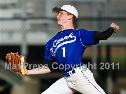 Thumbnail 1 in Clear Brook vs Cypress Creek (Clear Creek ISD Tournament) photogallery.