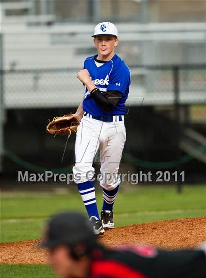 Thumbnail 1 in Clear Brook vs Cypress Creek (Clear Creek ISD Tournament) photogallery.
