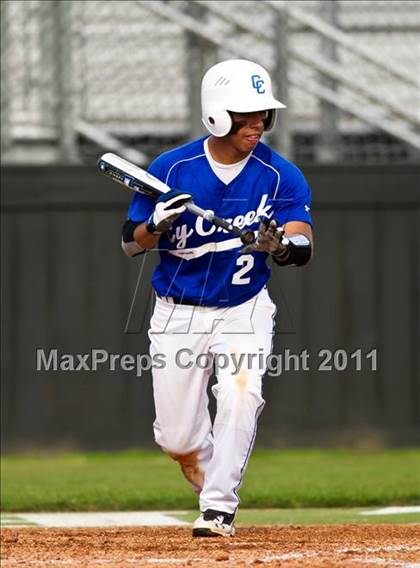 Thumbnail 2 in Clear Brook vs Cypress Creek (Clear Creek ISD Tournament) photogallery.