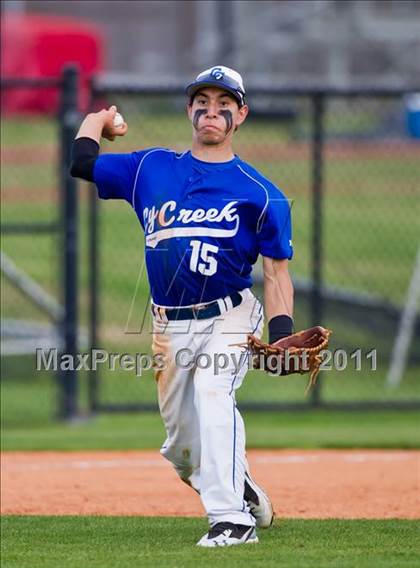 Thumbnail 1 in Clear Brook vs Cypress Creek (Clear Creek ISD Tournament) photogallery.