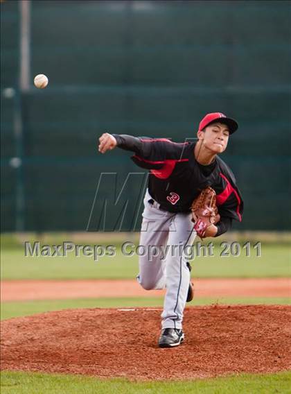 Thumbnail 3 in Clear Brook vs Cypress Creek (Clear Creek ISD Tournament) photogallery.