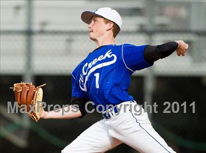 Thumbnail 2 in Clear Brook vs Cypress Creek (Clear Creek ISD Tournament) photogallery.