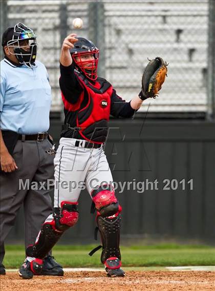 Thumbnail 2 in Clear Brook vs Cypress Creek (Clear Creek ISD Tournament) photogallery.