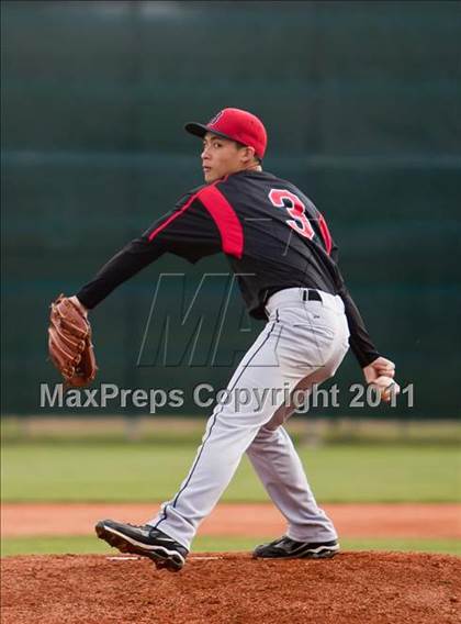 Thumbnail 2 in Clear Brook vs Cypress Creek (Clear Creek ISD Tournament) photogallery.