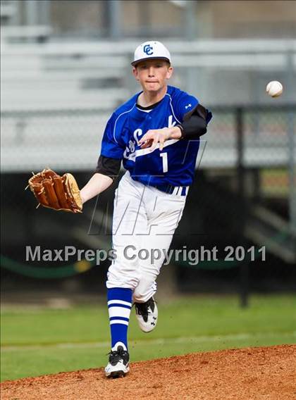 Thumbnail 1 in Clear Brook vs Cypress Creek (Clear Creek ISD Tournament) photogallery.