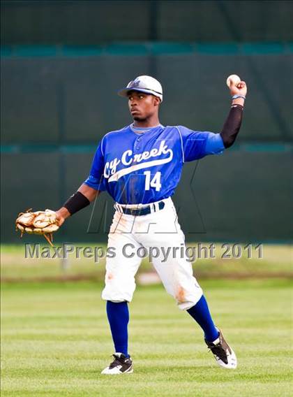 Thumbnail 3 in Clear Brook vs Cypress Creek (Clear Creek ISD Tournament) photogallery.