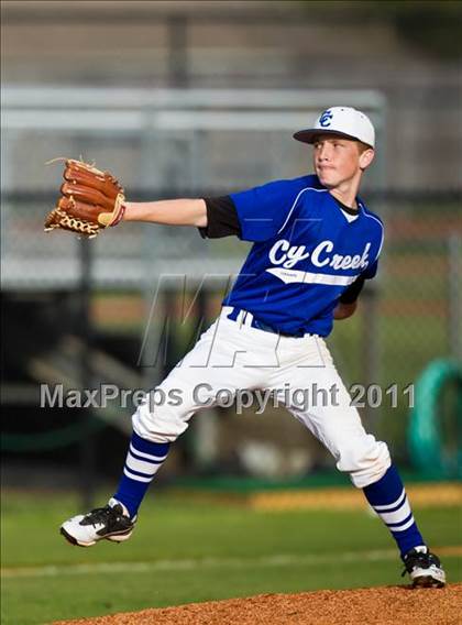 Thumbnail 2 in Clear Brook vs Cypress Creek (Clear Creek ISD Tournament) photogallery.
