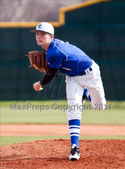 Thumbnail 2 in Clear Brook vs Cypress Creek (Clear Creek ISD Tournament) photogallery.
