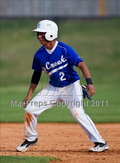 Thumbnail 3 in Clear Brook vs Cypress Creek (Clear Creek ISD Tournament) photogallery.