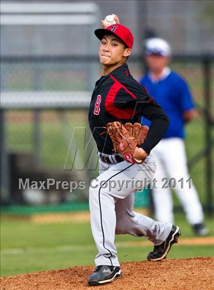 Thumbnail 2 in Clear Brook vs Cypress Creek (Clear Creek ISD Tournament) photogallery.
