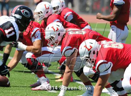 Thumbnail 2 in Centennial vs. Orange Lutheran (2014 Honor Bowl - SoCal) photogallery.