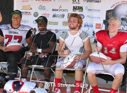 Thumbnail 3 in Centennial vs. Orange Lutheran (2014 Honor Bowl - SoCal) photogallery.