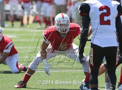 Thumbnail 2 in Centennial vs. Orange Lutheran (2014 Honor Bowl - SoCal) photogallery.