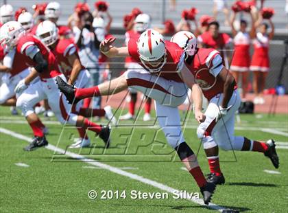 Thumbnail 3 in Centennial vs. Orange Lutheran (2014 Honor Bowl - SoCal) photogallery.