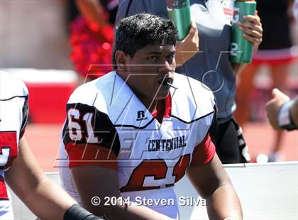 Thumbnail 3 in Centennial vs. Orange Lutheran (2014 Honor Bowl - SoCal) photogallery.
