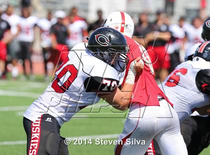 Thumbnail 2 in Centennial vs. Orange Lutheran (2014 Honor Bowl - SoCal) photogallery.