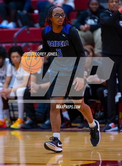 Thumbnail 2 in Paideia vs Shiloh (Hawks-Naismith Tipoff Classic) photogallery.